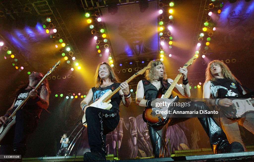 Iron Maiden in Concert at Long Beach Arena on August 25, 2003