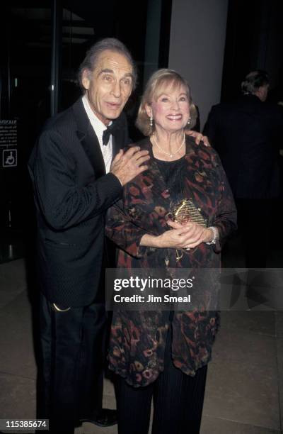 Sid Caesar and wife during American Comedy Awards - August 23, 1997 at Beverly Hilton Hotel in Beverly Hills, California, United States.