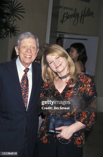 Don Knotts and wife during 27th Annual Vision Awards at Beverly Hilton Hotel in Beverly Hills, California, United States.