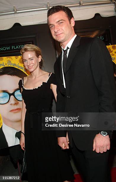 Naomi Watts and Liev Schreiber, writer and director of Everything is Illuminated