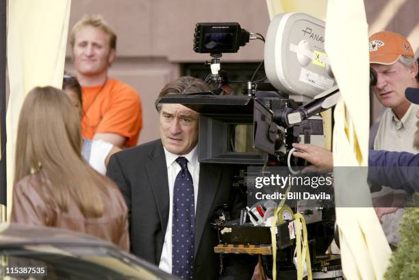 Robert De Niro during Robert DeNiro Filming "Code Blue" at Brooklyn New York in Brooklyn, New York, United States.