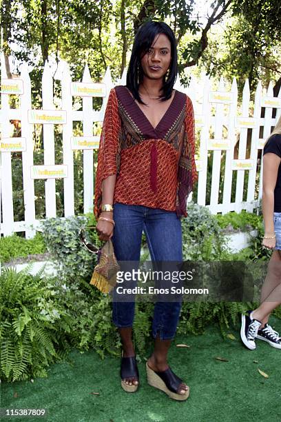 Tanji Miller during W Hollywood Yard Sale Presented by W Magazine and Guess to Benefit Clothes Off Our Back in Brentwood, California, United States.