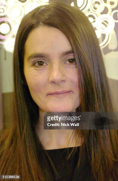 Shirley Henderson during The Times BFI London Film Festival 2003 - "Wilbur " Screening at Odeon West End in London, Great Britain.