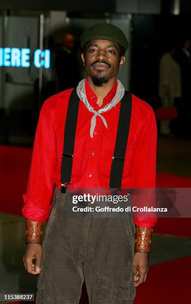 Andre Benjamin during "Revolver" London Premiere - Arrivals at Odeon Leicester Square in London, Great Britain.