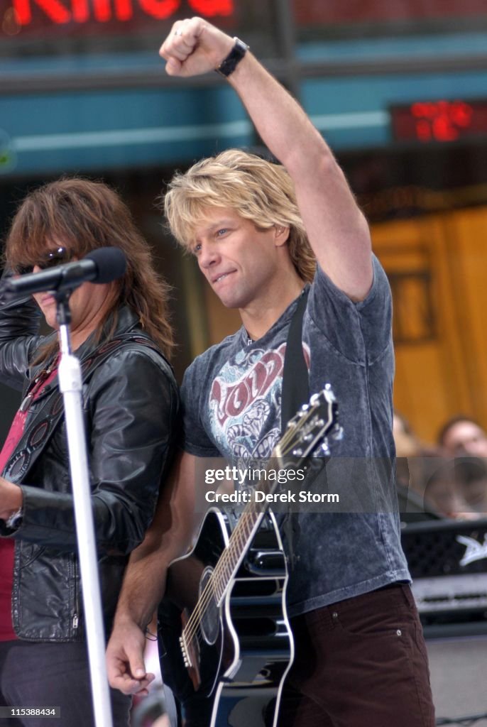 Bon Jovi Performs on the "Today Show" - September 23, 2005