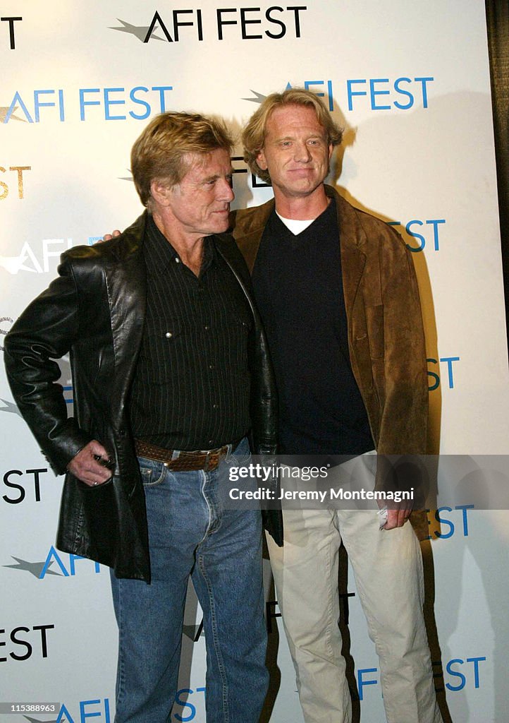 AFI Film Festival Screening of James Redford's Directorial Debut "Spin"