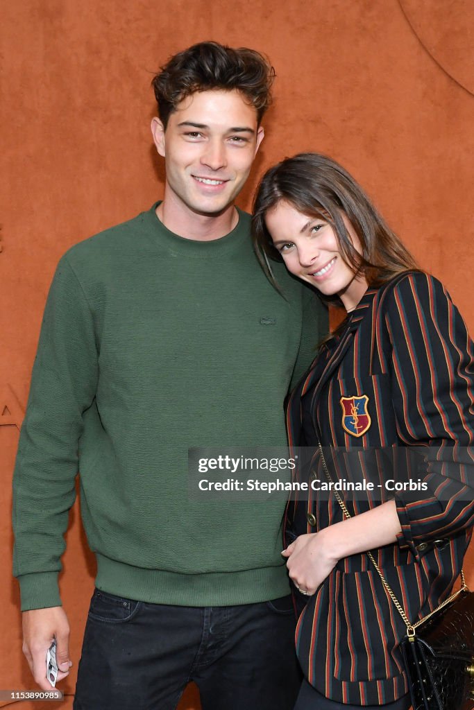Model Francisco Lachowski and his wife Jessiann Gravel Beland attend