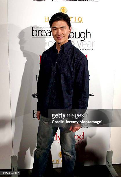 Rick Yune during Movieline's Hollywood Life's 3rd Annual "Breakthrough of the Year" Award at The Highlands Club in Los Angeles, California, United...