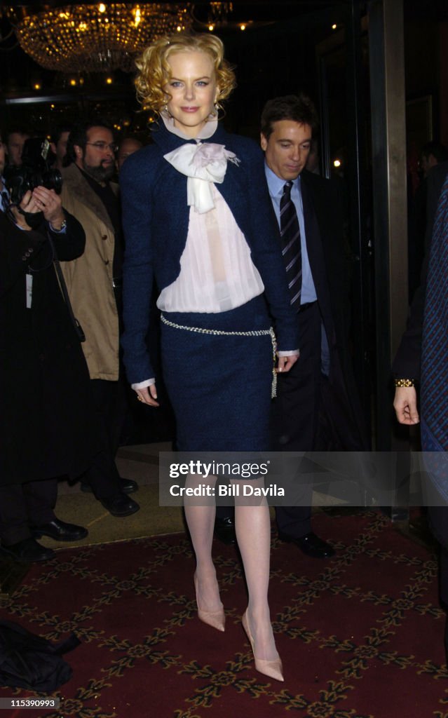 "Cold Mountain" New York Premiere - Inside Arrivals