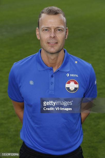 Team manager Jos van Nieuwstadt during the team presentation of Willem II Tilburg on July 05, 2019 at the Koning Willem II stadium in Tilburg, The...