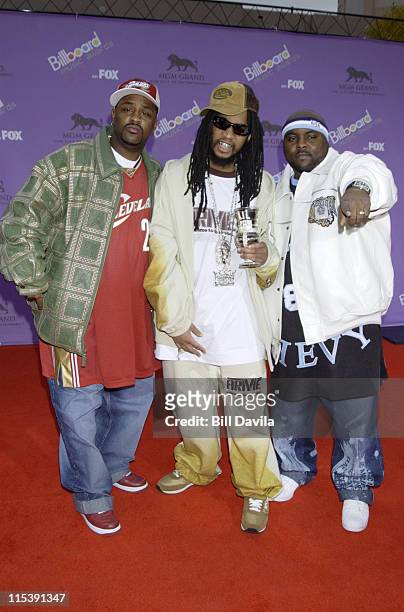 Lil' Jon and the East Side Boyz during The 2003 Billboard Music Awards - Outside Arrivals at MGM Grand Garden Arena in Las Vegas, Nevada, United...