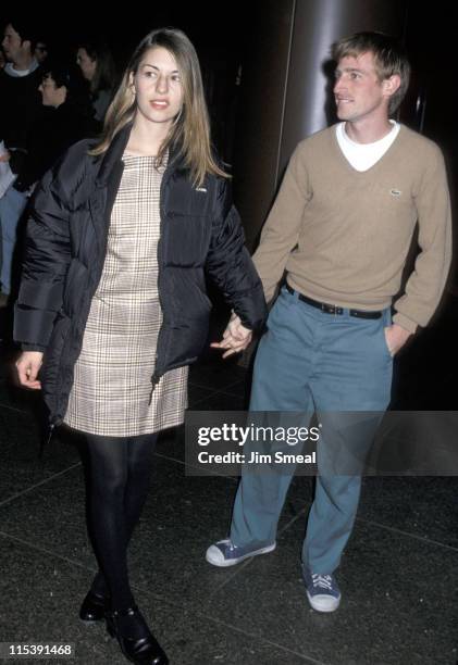 Sofia Coppola and Spike Jonze during Premiere of Castle Rock's "Before Sunrise" - Los Angeles at Director's Guild in Hollywood, California, United...