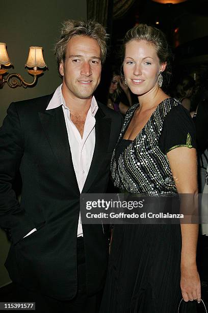 Ben Fogle and guest during Cafe de Paris 80th Birthday with Dita Von Teese at Cafe de Paris in London, United Kingdom.