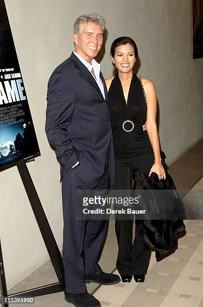 Michael Buffer and Christine Prado during "End Game" Los Angeles Premiere at The Academy of Motion Picture Arts and Sciences in Hollywood,...