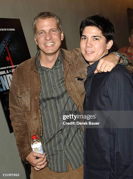 Patrick Fabian and Guest during "End Game" Los Angeles Premiere at The Academy of Motion Picture Arts and Sciences in Hollywood, Califorinia, United...