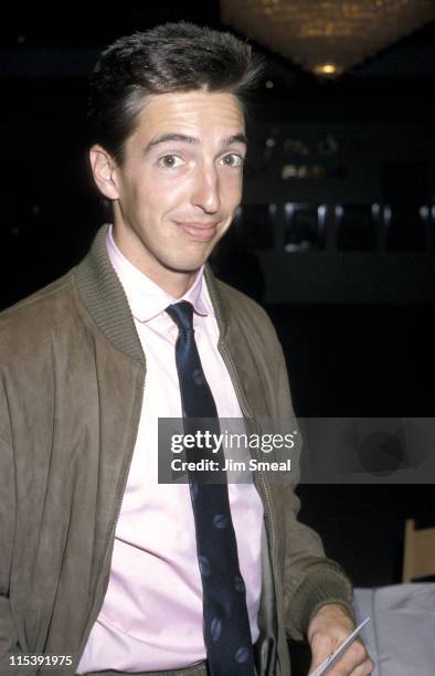 Ron Reagan Jr. During Neil Bogart Fund Benefit - November 14, 1986 at Hollywood Race Track in Los Angeles, California, United States.