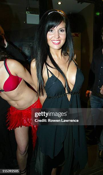 Michelle Bass during "Television X" - 10th Anniversary Party at Capisce in London, Great Britain.