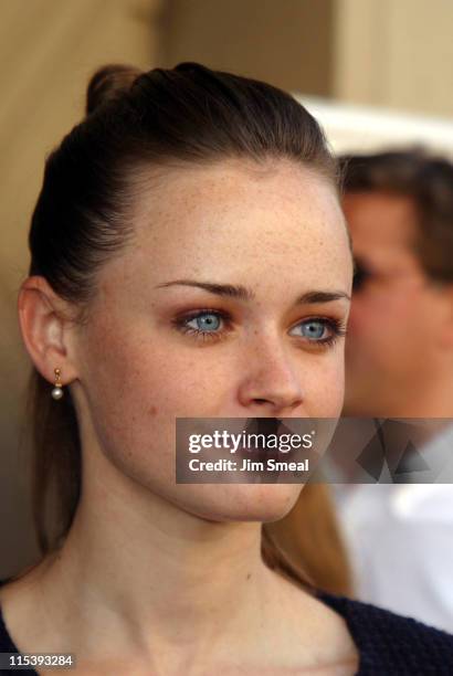 Alexis Bledel during "Tuck Everlasting" Premiere at El Capitan Theater in Hollywood, California, United States.