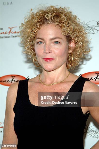 Amy Irving during Anne Frank 75th Birthday Tribute Gala at Pier 60 Chelsea Piers in New York City, New York, United States.