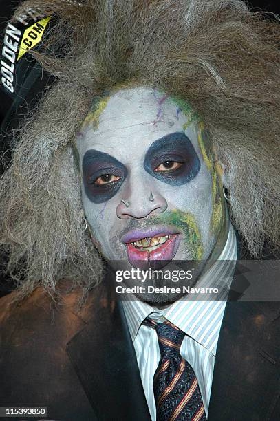 Dennis Rodman during Dennis Rodman Signs His Book "I Should be Dead by Now" at Borders in New York City - November 10, 2005 at Borders - Wall Street...