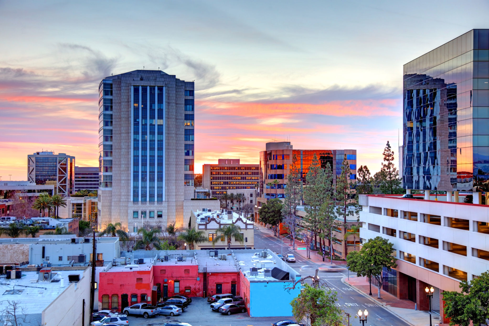 santa ana skyline