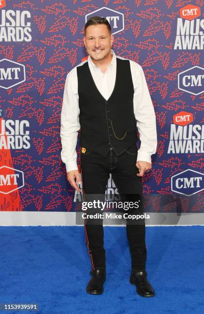 Ty Herndon attends the 2019 CMT Music Award at Bridgestone Arena on June 05, 2019 in Nashville, Tennessee.