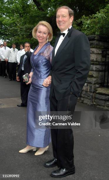 Governor George Pataki and wife Libby Pataki during Wedding of Rudy Giuliani and Judith Nathan at Gracie Mansion in New York City, New York, United...