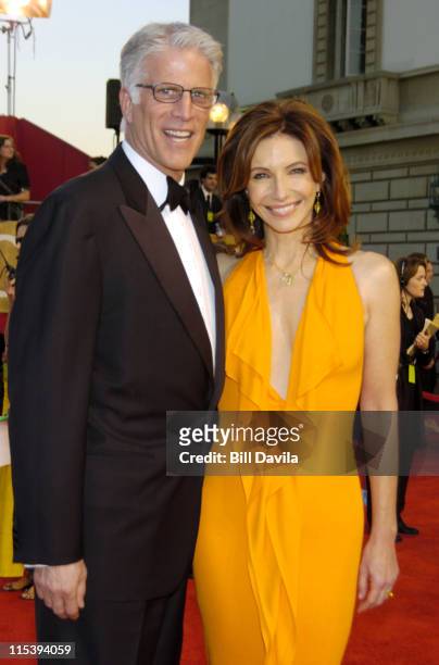 Ted Danson and Mary Steenburgen during The 30th Annual People's Choice Awards - Arrivals at Pasadena Civic Auditorium in Pasadena, California, United...