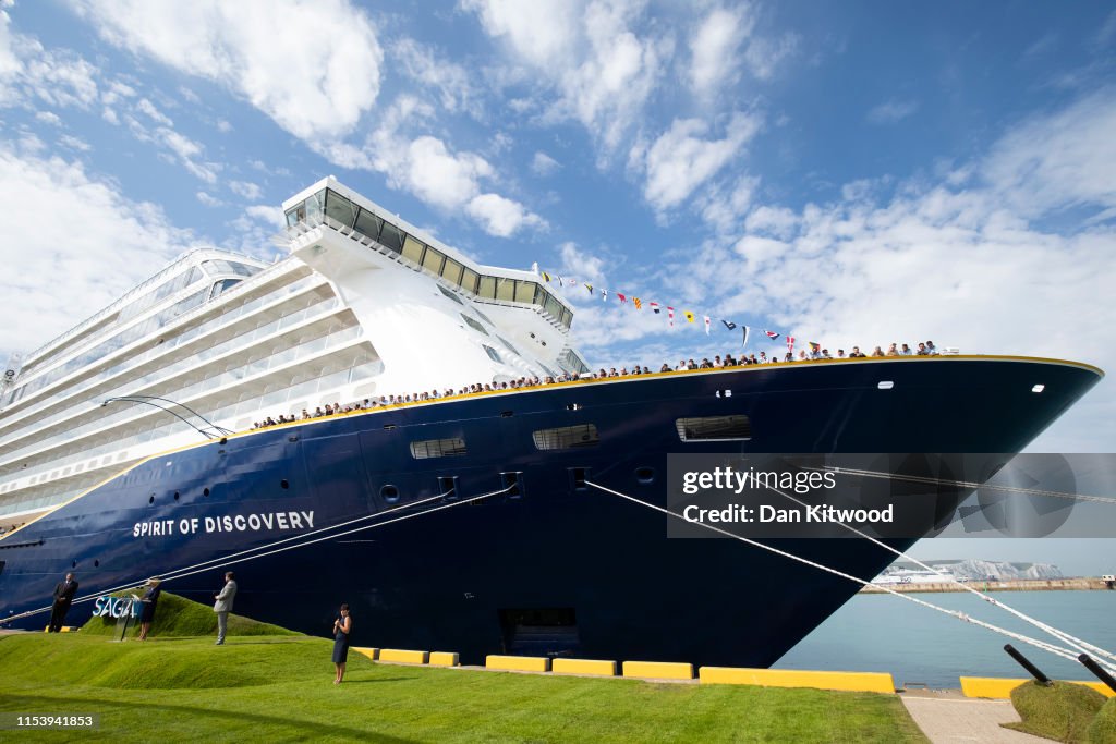 The Duchess Of Cornwall Names Saga's New Cruise Ship The "Spirit Of Discovery"