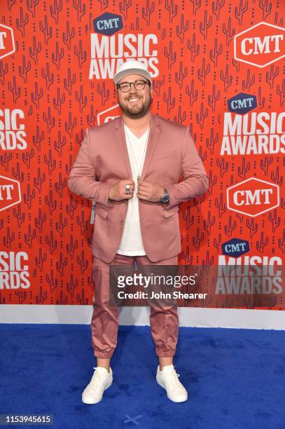Mitchell Tenpenny attends the 2019 CMT Music Awards at Bridgestone Arena on June 05, 2019 in Nashville, Tennessee.