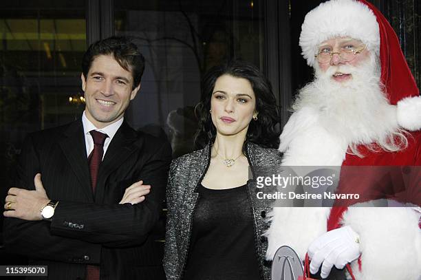 Frederic De Narp, President and CEO, Cartier and Rachel Weisz