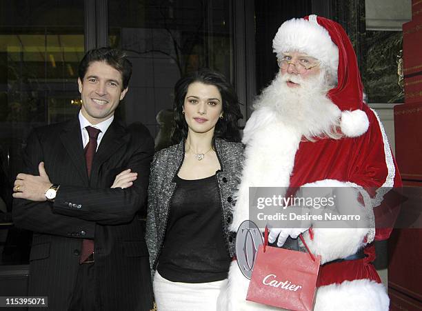 Frederic De Narp, President and CEO, Cartier and Rachel Weisz