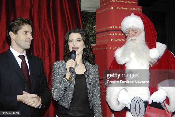 Frederic De Narp, President and CEO, Cartier and Rachel Weisz