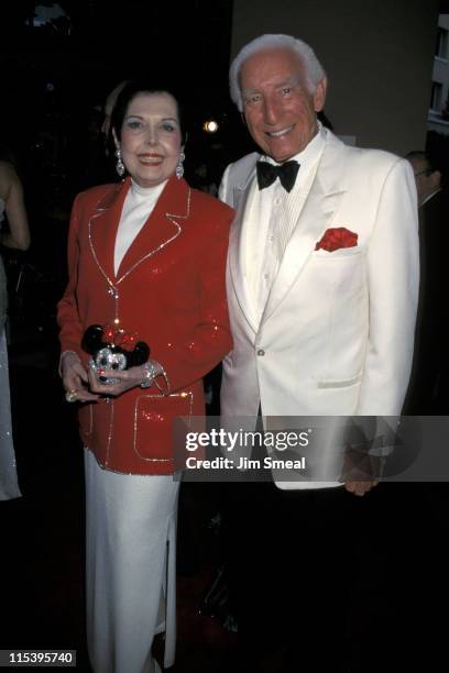 Ann Miller Morgan Woodward during Milton Berle's 90th Birthday Party at Beverly Hills Hotel in Beverly Hills, California, United States.