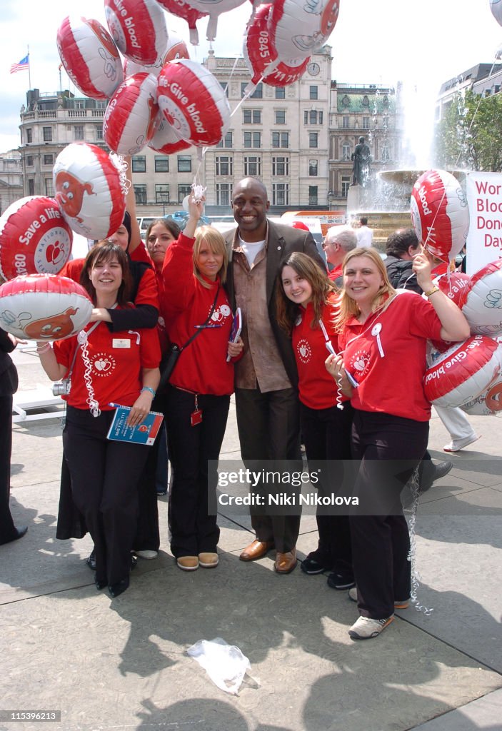 2005 World Blood Donor Day - Photocall