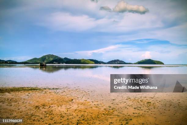 beach water and sky at phuket islands - thailand landscape stock pictures, royalty-free photos & images