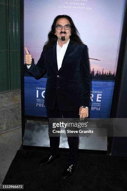 George DiCaprio attends the LA Premiere of HBO's 'Ice On Fire' at LACMA on June 05, 2019 in Los Angeles, California.