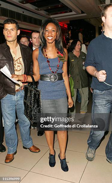 Beverley Knight during Celebrity Shopping Evening at Topshop in Aid of The Terrence Higgins Trust - December 1, 2005 at Topshop Oxford Street in...