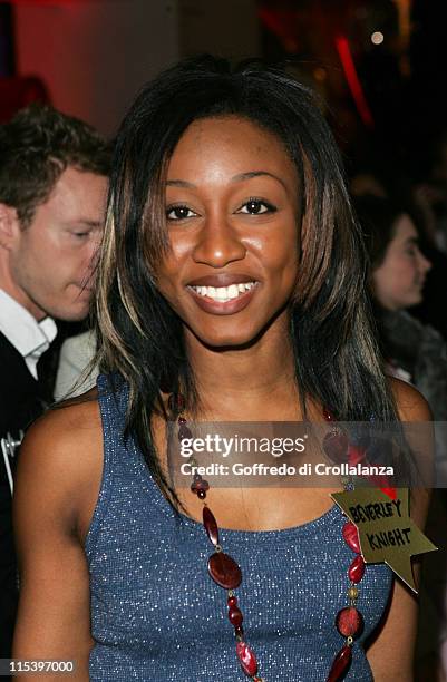 Beverley Knight during Celebrity Shopping Evening at Topshop in Aid of The Terrence Higgins Trust - December 1, 2005 at Topshop Oxford Street in...