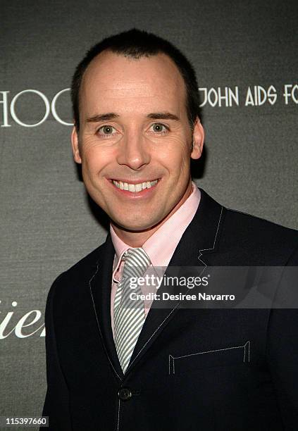 David Furnish during Auction at Cartier Mansion To Celebrate "4inches" Book and Jimmy Choo Shoes to Benefit The Elton John Aids Foundation at Cartier...