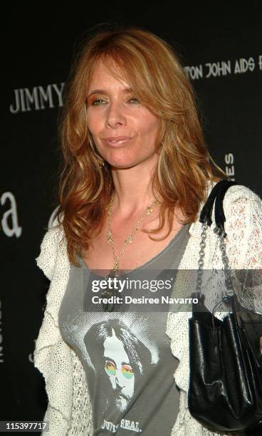 Rosanna Arquette during Auction at Cartier Mansion To Celebrate "4inches" Book and Jimmy Choo Shoes to Benefit The Elton John Aids Foundation at...
