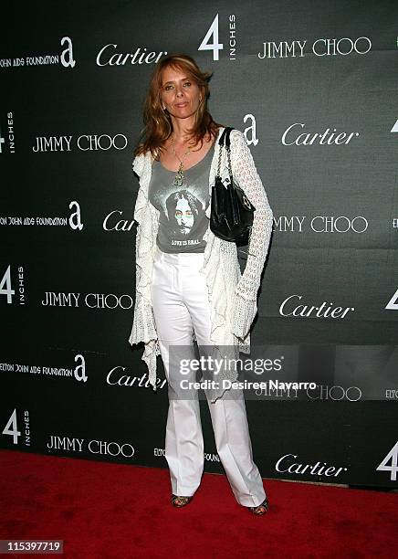 Rosanna Arquette during Auction at Cartier Mansion To Celebrate "4inches" Book and Jimmy Choo Shoes to Benefit The Elton John Aids Foundation at...