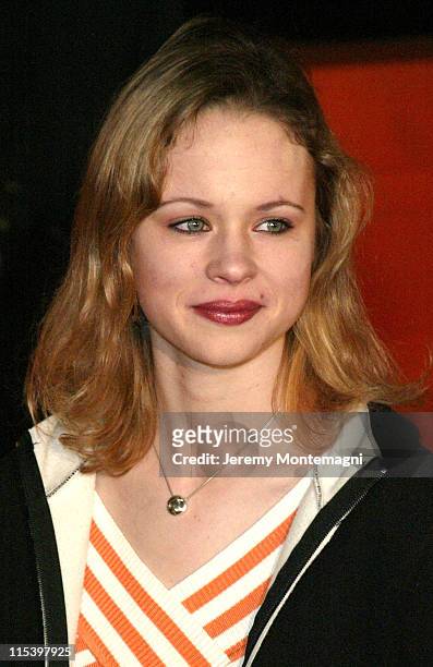 Thora Birch during "Against the Ropes" - World Premiere at Graumann's Chinese Theatre in Hollywood, California, United States.
