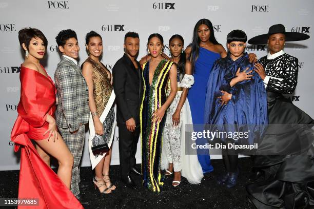 Hailie Sahar, Angel Bismark Curiel, Indya Moore, Dyllón Burnside, Mj Rodriguez, Angelica Ross, Dominique Jackson, Ryan Jamaal Swain, and Billy Porter...