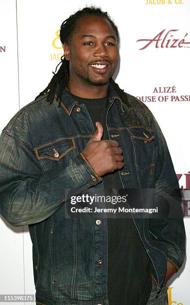 Lennox Lewis during Alize House of Passions - Arrivals at Playboy Mansion in Bel Air, California, United States.