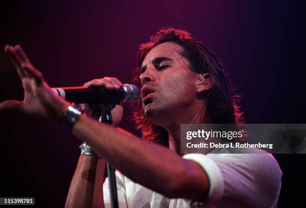 Scott Stapp during Creed in Concert at Madison Square Garden at Madison Square Garden in New York City, New York, United States.