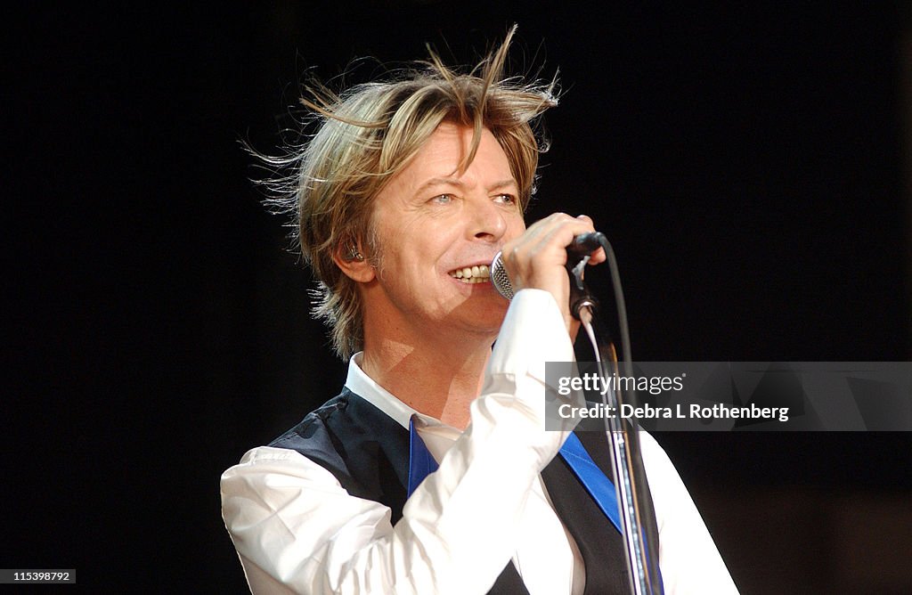 David Bowie in Concert - July 31, 2002