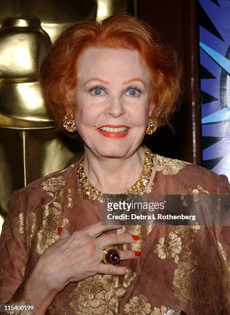 Arlene Dahl during Official Academy of Motion Picture Arts and Sciences Oscar Night Party at Le Cirque 2000 in New York City, New York, United States.