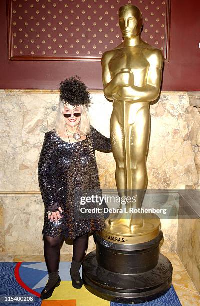 Sylvia Miles during Official Academy of Motion Picture Arts and Sciences Oscar Night Party at Le Cirque 2000 in New York City, New York, United...