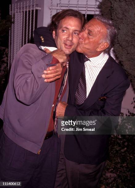 Jack Klugman and Adam Klugman during Penny Marshall Hosts Book Party for Garry Marshall "Wake Me When It's Funny How to Break into Show Business and...